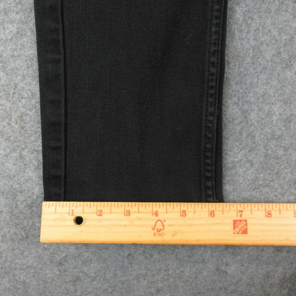 Levis 505 Mens Slim Straight Jeans‎ Black Denim W27 L29 00505-1469